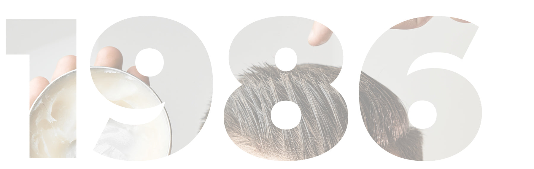 Grafisk årstal med motiv der beskriver begivenhederne for året: 1986