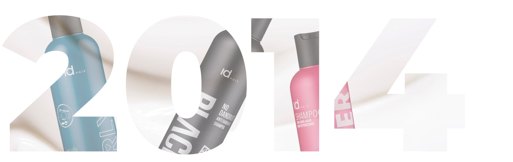 Grafisk årstal med motiv der beskriver begivenhederne for året: 2014