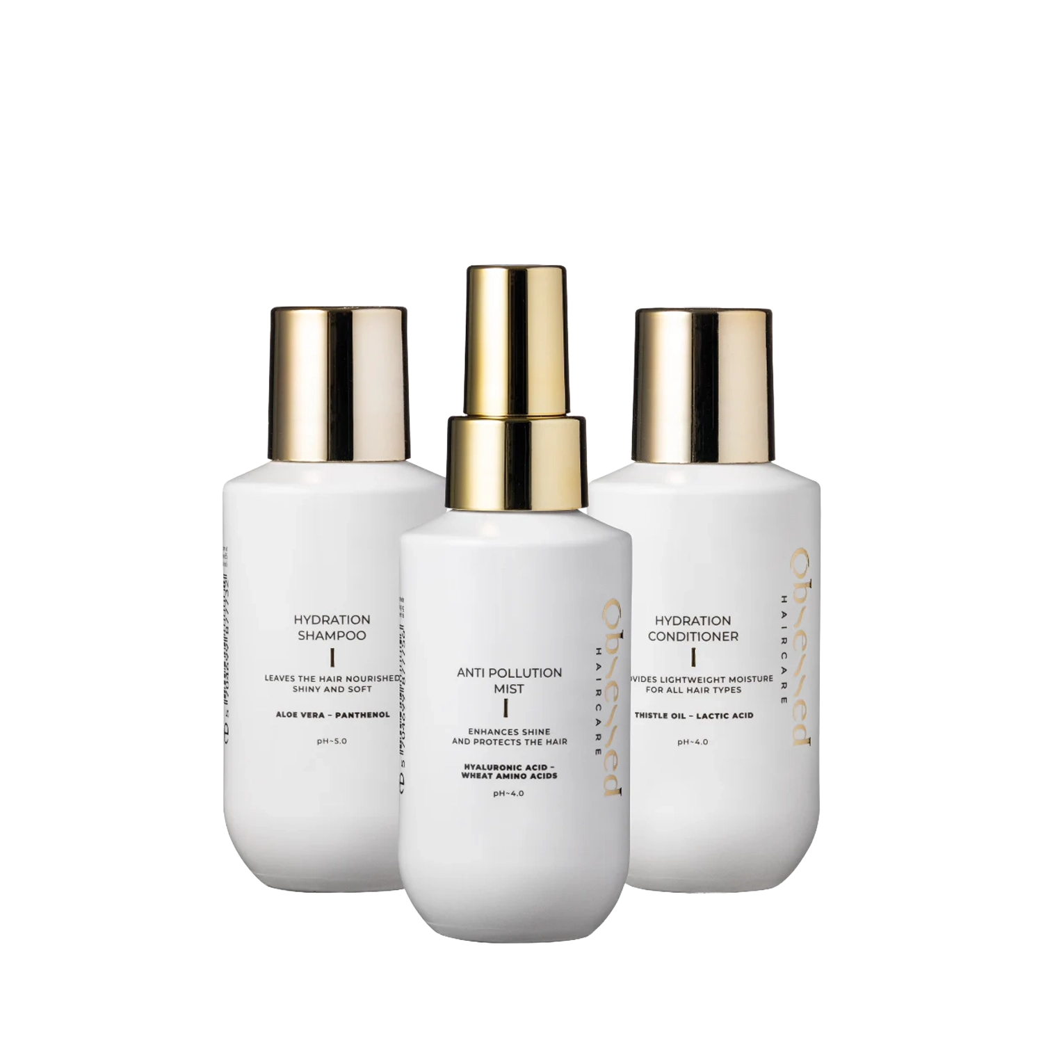 Obsessed Haircare Bundle | Travel Sæt